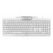 [JK-A0100US-0] Cherry JK-A0100US-0 - Tastatur - QWERTY - Grau, Weiß