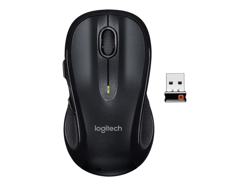 [910-001826] Logitech M510 - Maus - Für Rechtshänder - Laser - 5 Tasten - kabellos - 2.4 GHz - kabelloser Empfänger (USB)