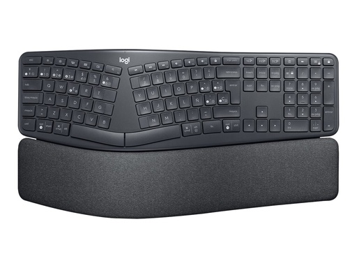 [920-010105] Logitech ERGO K860 - Tastatur - kabellos - 2.4 GHz, Bluetooth 5.0