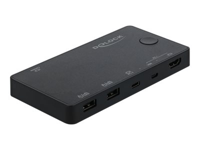 [11477] Delock HDMI / USB-C KVM Switch 4K 60 Hz with
