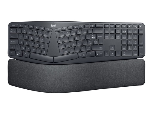 [920-010104] Logitech ERGO K860 - Tastatur - kabellos - 2.4 GHz, Bluetooth 5.0