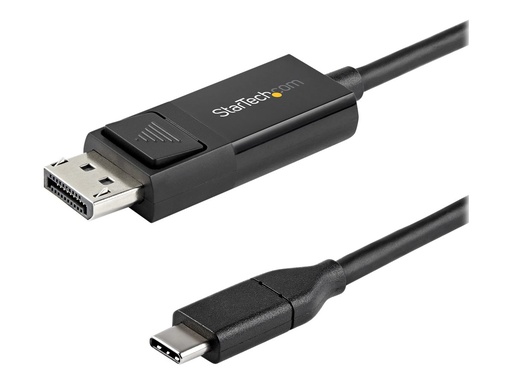 [CDP2DP1MBD] StarTech.com StarTech 3ft (1m) USB C to DisplayPort 1.2 Cable 4K 60Hz, Bidirectional DP to USB-C or USB-C to DP Reversible Video Adapter Cable, HBR2/HDR, USB Type C/Thunderbolt 3 Monitor Cable - 4K USB-C to DP Cable - DisplayPort-Kabel - USB-C (M)