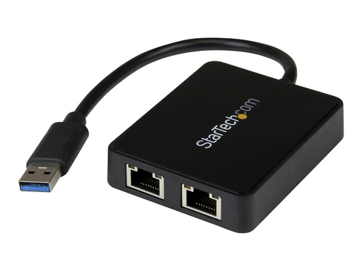 [USB32000SPT] StarTech.com Startech USB 3.0 SuperSpeed auf Dual Port Gigabit