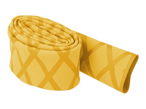 [19595] Delock Schrumpfschlauch - 1 m - Gelb, X-Muster