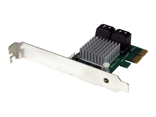 [PEXSAT34RH] StarTech.com 4 Port SATA III RAID Controller PCI Express Schnittstellenkarte - PCIe Serial-ATA Controller Adapter - HyperDuo SSD Tiering - Speichercontroller (RAID)