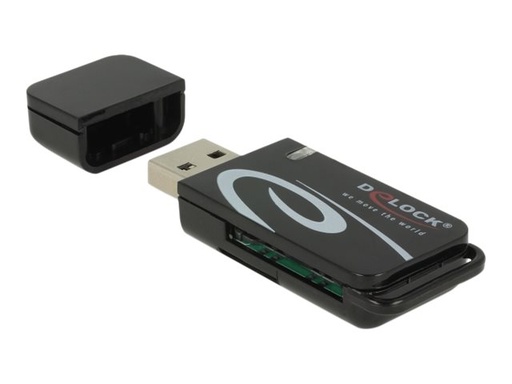 [91602] Delock Kartenleser (Multi-Format) - USB 2.0