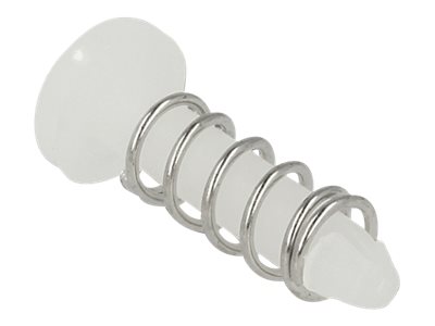 [18272] Delock Kühlkörper-Einrastnieten - weiß (Packung mit 10)