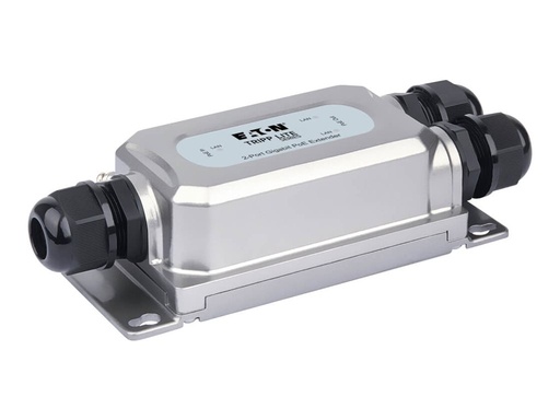 [NPOE-EXT-2X1G30] Eaton Tripp Lite Series 2Port Gigabit waterproof Hardened and vandal-proof PoE extender/Repeater, 95W in 2x 30W out, IP67 and IK10, 100M
