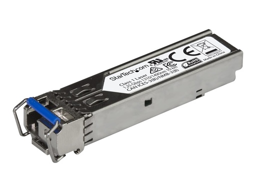[SFPGE10KT3R4] StarTech.com SFPGE10KT3R4 Transceiver Modul (SFP Module, 1000Base-BX10-U  Juniper kompatibel, Glasfaser, LC Single Mode mit DDM)