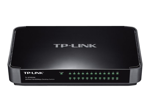 [TL-SF1024M] TP-LINK TL-SF1024M - Switch - 24 x 10/100 - Desktop