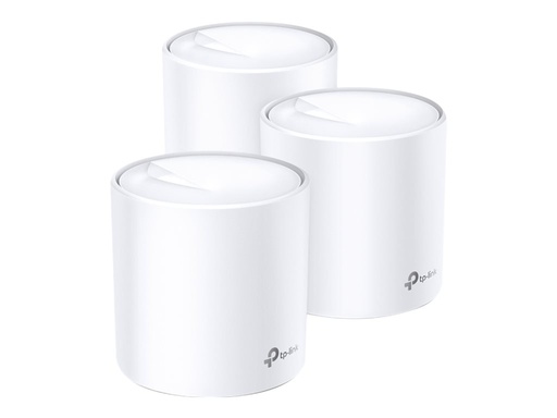 [DECO X60(3-PACK)] TP-LINK Deco X60 - WLAN-System - (3 Router) 1GbE