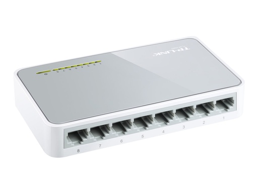 [TL-SF1008D] TP-LINK TL-SF1008D 8-Port 10/100Mbps Desktop Switch