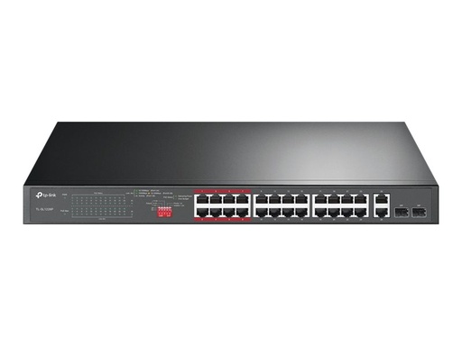 [TL-SL1226P] TP-LINK TL-SL1226P - Switch - unmanaged - 24 x 10/100 (PoE+)