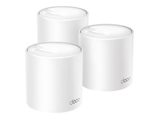 [DECO X50(3-PACK)] TP-LINK Deco X50 - WLAN-System - (3 Router) - bis zu 604 m²