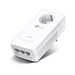 [TL-WPA8631P] TP-LINK AV1300 Gigabit Passthrough Powerline ac WLAN Extender - 300 Mbit/s - IEEE 802.11n - IEEE 802.11a - IEEE 802.11ac - IEEE 802.11b - IEEE 802.11g - Type E/F - Gigabit Ethernet - 10,100,1000 Mbit/s - Wi-Fi 5 (802.11ac)