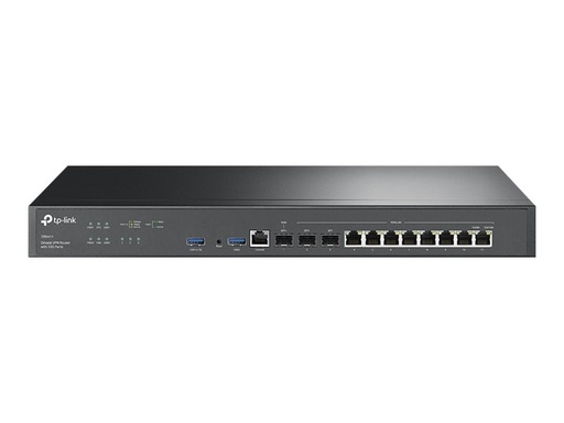 [ER8411] TP-LINK Omada 10 Gbit/s VPN Router - Ethernet-WAN - Gigabit Ethernet - Schwarz