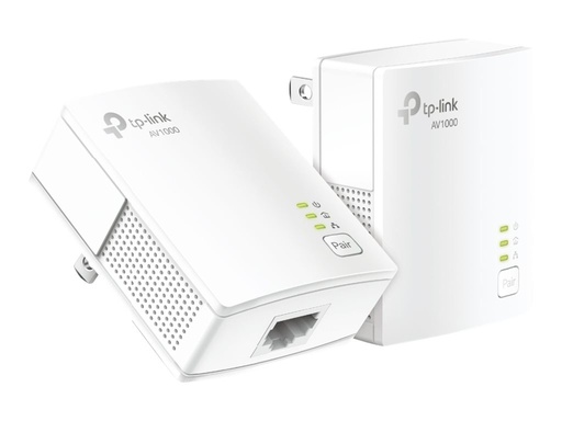 [TL-PA7017 KIT] TP-LINK TL-PA7017 kit AV1000 Gigabit Powerline Starter Kit - Bridge - Stromnetz (Powerline)