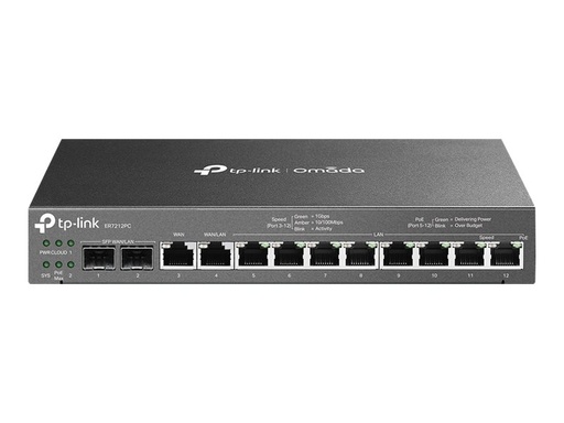 [ER7212PC] TP-LINK Omada ER7212PC V1 - Router 8-Port-Switch