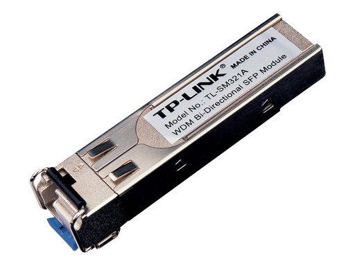 [TL-SM321A] TP-LINK TL-SM321A - SFP (Mini-GBIC)-Transceiver-Modul - 1GbE - 1000Base-BX - LC Single-Modus - bis zu 10 km - 1550 (TX)