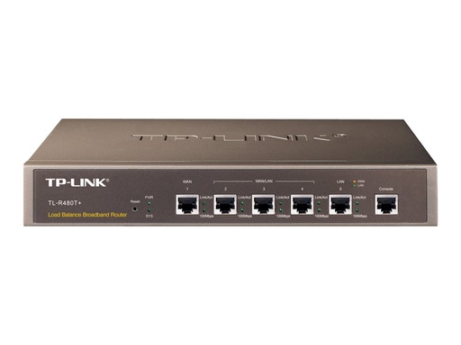 [TL-R480T+] TP-LINK TL-R480T+ - Router 3-Port-Switch WAN-Ports:
