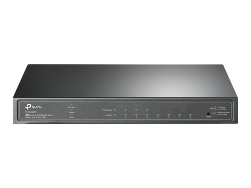 [TL-SG2008P] TP-LINK JetStream TL-SG2008P V3 - Switch - Smart - 4 x 10/100/1000 + 4 x 10/100/1000 (PoE+)