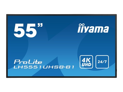 [LH5551UHSB-B1] Iiyama ProLite LH5551UHSB-B1 - 140 cm (55") Diagonalklasse (138.68 cm (54.6")