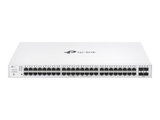 [FESTA FS352GP] TP-LINK Festa FS352GP V1 - Switch - Smart - 52 x 10/100/1000Base-T + 4 x 1 Gigabit SFP - an Rack montierbar - PoE+ (384 W)