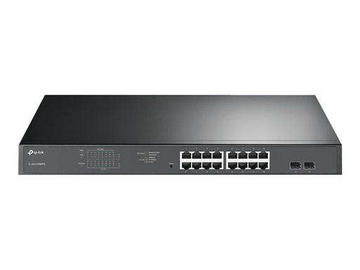 [TL-SG1218MPE] TP-LINK JetStream TL-SG1218MPE - Switch - Smart - 16 x 10/100/1000 (PoE+)
