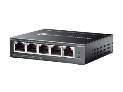 [ES205GP] TP-LINK ES205GP Omada Easy Switch 5× - Switch - 1 Gbps