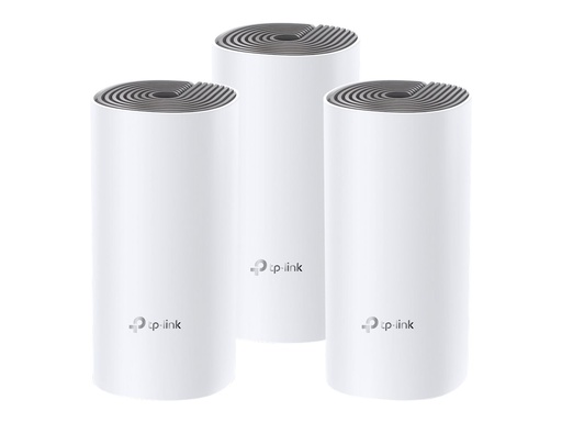 [DECO E4(3-PACK)] TP-LINK Deco E4 - WLAN-System - (3 Router) - Netz - Wi-Fi 5 - Dual-Band (Packung mit 3)
