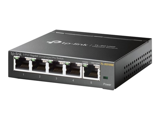 [TL-SG105E] TP-LINK Easy Smart TL-SG105E - Switch - 5 x 10/100/1000