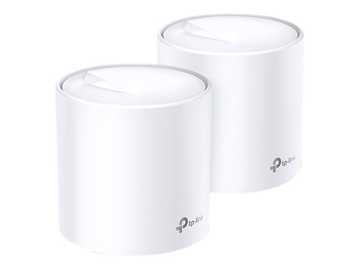 [DECO X60(2-PACK)] TP-LINK Deco X60 - WLAN-System - (2 Router) - Netz 1GbE