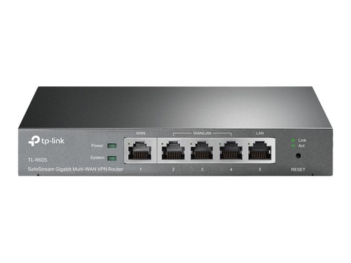 [ER605] TP-LINK SafeStream TL-R605 - Router 4-Port-Switch