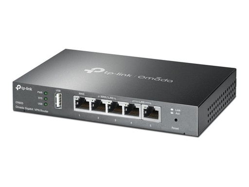 [TL-R605] TP-LINK Omada ER605 V2.6 - Router 4-Port-Switch
