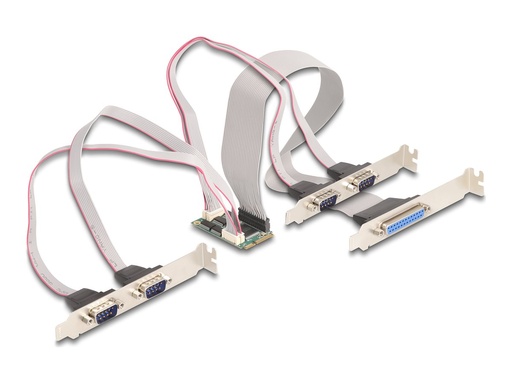 [95279] Delock Adapter Parallel/Seriell - PCIe 1.2 Full Mini Card Low-Profile