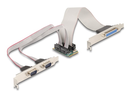 [95277] Delock Adapter Parallel/Seriell - PCIe 1.2 Full Mini Card Low-Profile
