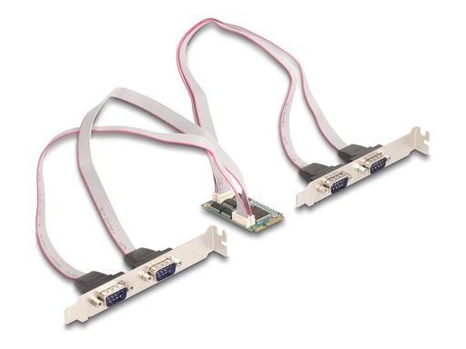 [95278] Delock Serieller Adapter - PCIe 1.2 Full Mini Card Low-Profile