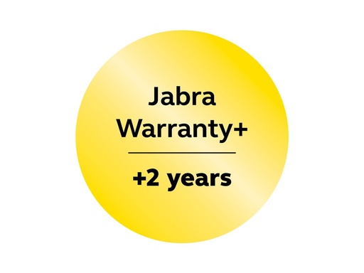 [830X-39892] Jabra Warranty+ - Serviceerweiterung - erweiterte Garantie - 2 Jahre (ab ursprünglichem Kaufdatum des Geräts)