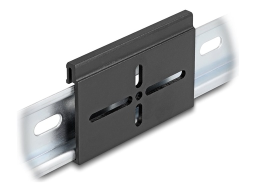 [67145] Delock Befestigungsclip - Aluminium, 70 x 47,8 mm