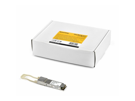 [10319-ST] StarTech.com 10319-ST Transceiver Modul (QSFP Module, 40GBase-SR4 Extreme Networks kompatibel, Glasfaser, 850nm, MPO Multimode mit DDM)