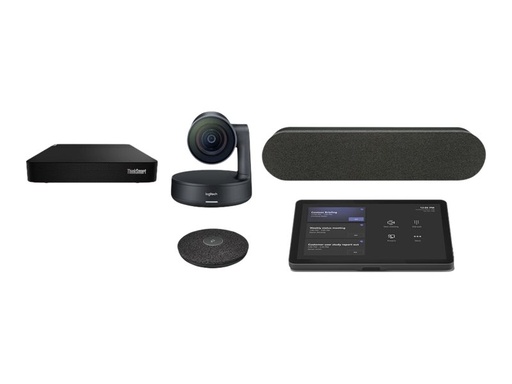 [TAPRALMSTLNV] Logitech Medium Microsoft Teams Rooms on Windows with Tap + Rally System + Lenovo ThinkSmart Core