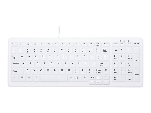 [AK-C7000F-U1-W/US] Cherry Active Key MedicalKey AK-C7000 - Tastatur - USB