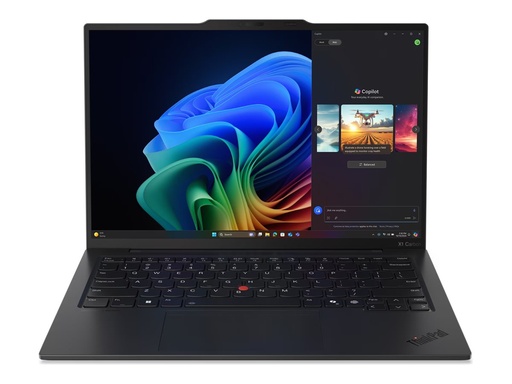 [21NS0019GE] Lenovo ThinkPad X1 Carbon Gen 13 21NS - Aura Edition - 180°-Scharnierdesign - Intel Core Ultra 7 258V / 2.2 GHz - Evo - Win 11 Pro - Intel Arc Graphics 140V - 32 GB RAM - 2 TB SSD TCG Opal Encryption 2, NVMe, Performance - 35.6 cm (14")