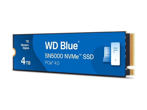 [WDS400T4B0E] WD Blue SN5000 WDS400T4B0E - SSD - 4 TB - intern - M.2 2280 - PCIe 4.0 x4 (NVMe)