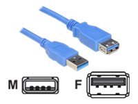 [82541] Delock USB-Verlängerungskabel - USB (M) zu USB (W)