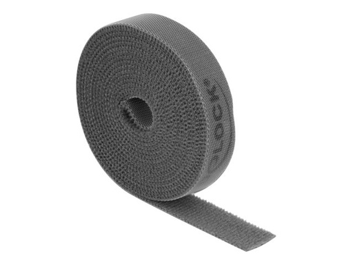 [18389] Delock Kabelbinderrolle - 2 m - Grau