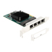 [88208] Delock PCI Express x4 Karte zu 4 x RJ45 Gigabit LAN BCM - PCIe - RJ-45 - Weiblich - PCIe 2.0 - Grau - PC
