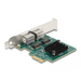 [88205] Delock PCI Express x1 Karte zu 2 x RJ45 Gigabit LAN BCM - PCIe - RJ-45 - Weiblich - PCIe 2.0 - Grau - PC