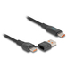 [88137] Delock USB 2.0 Schnellladekabel Type-C?+ Typ-A Stecker zu S... - Kabel - Digital/Daten