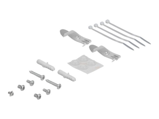 [43409] Delock Leeres Keystone-Patchpanel - geeignet für Wandmontage, DIN schienenmontierbar